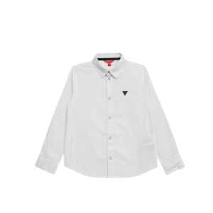 GUESS Darrow Pindot Poplin Shirt