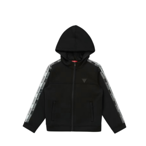 GUESS Henson Reflective Stripe Zip Hoodie