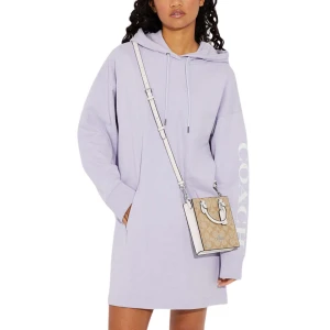 COACH North South Mini Tote In Signature Canvas - Image 4