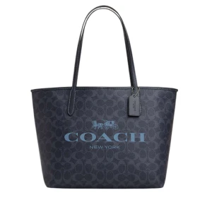 COACH City Tote Bag In Signature Canvas