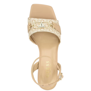 Alternative view of GUESS Canby Ankle Strap Block Heels