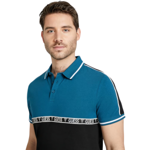 GUESS Eco Tai Color-Block Polo