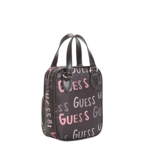 GUESS Logo Print Nylon Crossbody - Image 3