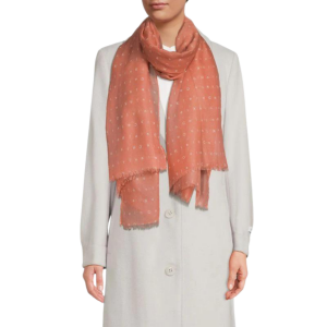 CALVIN KLEIN Typewriter Logo Scarf