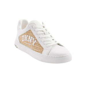 DKNY ABENI RAFFIA LACE UP SNEAKER