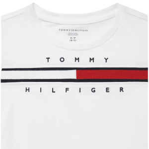 Alternative view of Tommy Hilfiger Kids' Embroidered Flag Logo T-Shirt