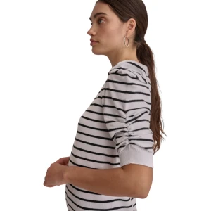 DKNY CREW NECK STRIPE TOP - Image 3