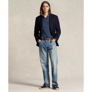 POLO RALPH LAUREN Men's Custom Slim Polo Bear Mesh Polo Shirt