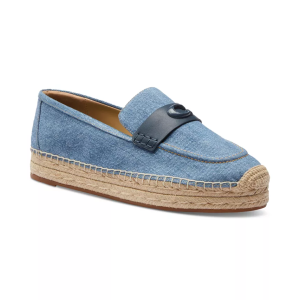 COACH Women's Camilla Logo Espadrille Flat Loafers