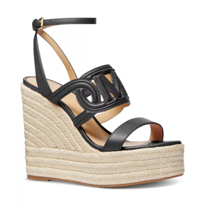 MICHAEL MICHAEL KORS Women's Alma Logo-Strap Platform Sandals