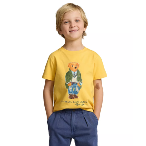 POLO RALPH LAUREN Toddler and Little Boys Polo Bear Cotton Jersey T-shirt