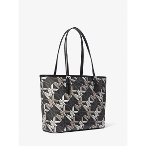 Alternative view of Jet Set Charm Medium Graphic Logo Tote Bag