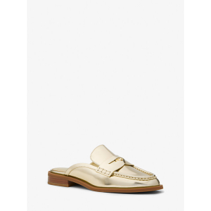 MICHAEL KORS Eden Metallic Leather Mule