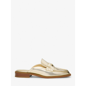 MICHAEL KORS Eden Metallic Leather Mule - Image 3