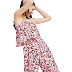 TOMMY HILFIGER Sandbar Ditsy-Floral Print Jumpsuit - Image 3