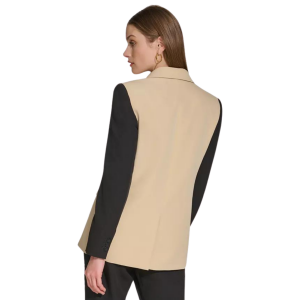Alternative view of DKNY Colorblocked One-Button Blazer