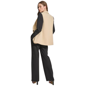 DKNY Colorblocked One-Button Blazer - Image 8