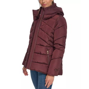 TOMMY HILFIGER Women's Hooded Puffer Coat - Image 3