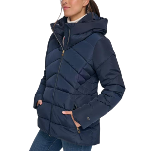 Alternative view of TOMMY HILFIGER Women's Hooded Puffer Coat