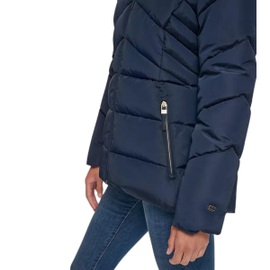TOMMY HILFIGER Women's Hooded Puffer Coat - Image 4