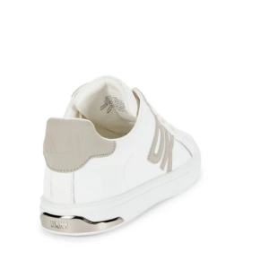 DKNY Abeni Logo Leather Sneakers - Image 4