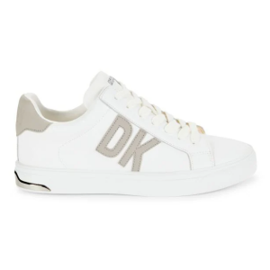 DKNY Abeni Logo Leather Sneakers - Image 2