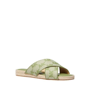 Michael Kors Jolie Logo Jacquard Espadrille Sandal