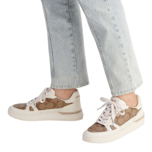 COACH Clip Court Low Top Sneaker In Signature Canvas - Image 4
