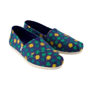 TOMS Alpargata Lucky Shimmer Clovers