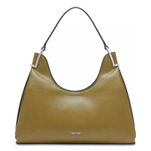 CALVIN KLEIN Falcon Shoulder Bag with Snap Closure