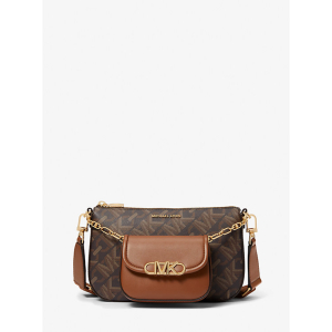 MICHAEL KORS Parker Large Empire Signature Logo 2-in-1 Crossbody Bag