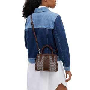 COACH Andrea Carryall Bag In Signature Jacquard - Image 4