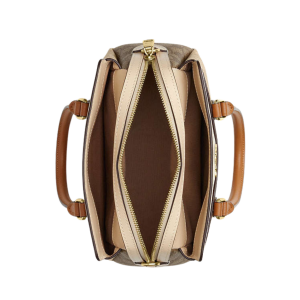 COACH Mini Darcie Carryall Bag In Colorblock Signature Canvas - Image 3