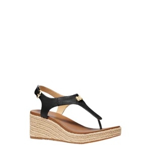 Michael Kors Laney Saffiano Leather Espadrille Wedge