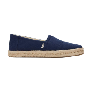 TOMS Alpargata Rope 2.0 Navy Recycled Cotton Espadrille - Image 2