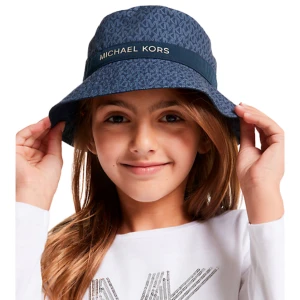 Michael Kors Logo Printed Woven Bucket Hat