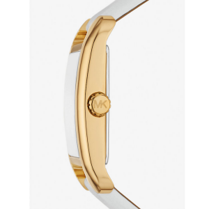 Michael Kors Petite Monroe Gold-Tone and Leather - Image 3