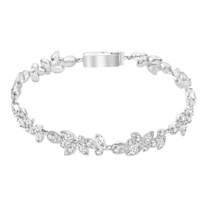 SWAROVSKI Diapason bracelet Mixed cuts, White, Rhodium plated