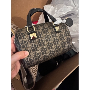 Dkny Hand Bag Satchel Brown