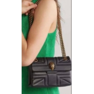 Kurt Geiger Women’s Kensington Black Leather Bag\-