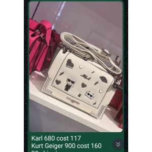 Karl Lagerfeld Crossbody Bag - White