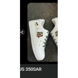 Karl Lagerfeld Cammy Sneaker - White - Size 8.5 US