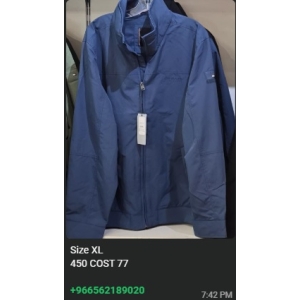 Tommy Hilfiger Men's Jacket - Blue - Size XL