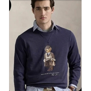 Polo Ralph Lauren Polo Bear Fleece Pullover Faded Blue Size large