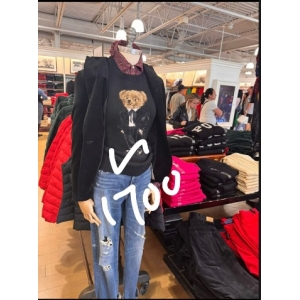 Polo Ralph Lauren Polo Bear Sweater - Black - Size small