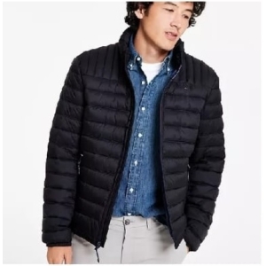 Tommy hilfiger-men's-packable-quilted-puffer-jacket Size XL/*
