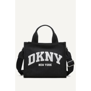 Dkny Black Hand Bag NY Black Strip