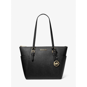 Michael Kors Black Tote Bag Gold Logo