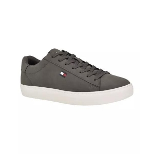 Tommy Hilfiger Brecon Lace-Up Low-Top Sneakers - Gray - Size 10.5 US