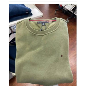 Tommy Hilfiger Crewneck Sweatshirt - Olive Green - Size XL